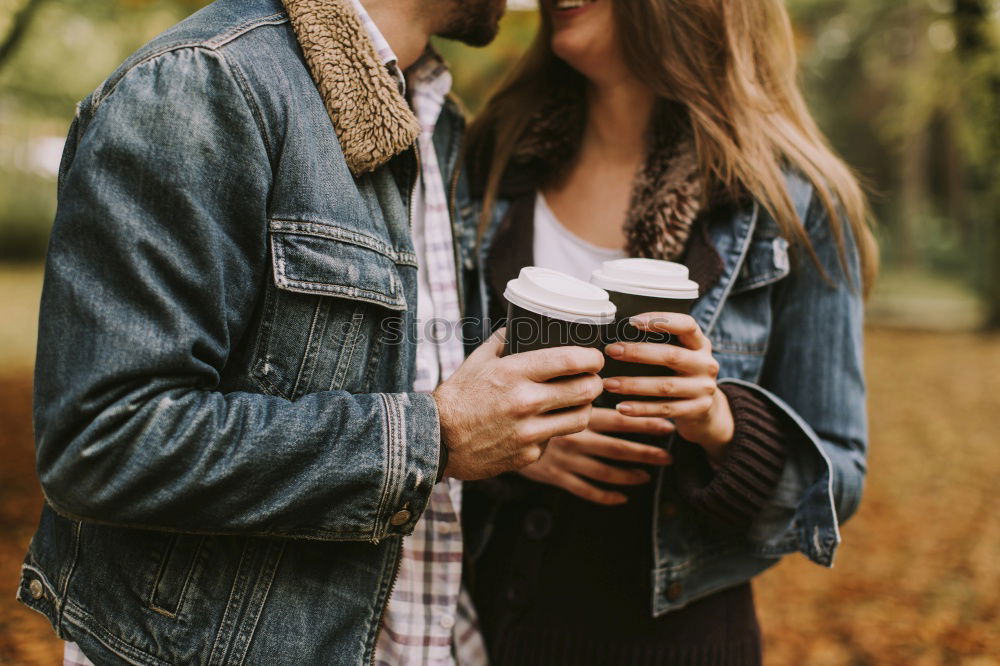 Similar – Smiling bearded man giving a piggy back to his girlfriend.