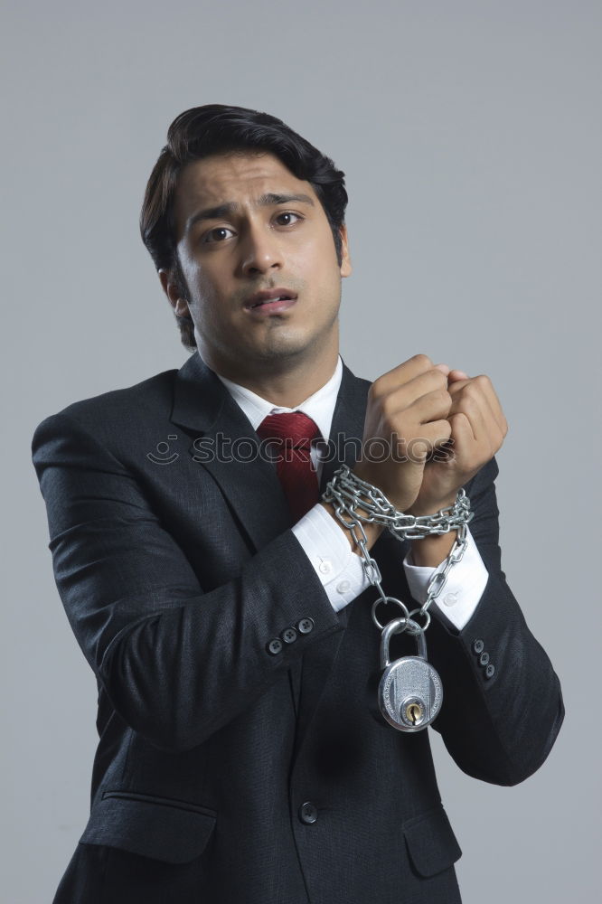 Similar – Image, Stock Photo Elegant Young Businessman in the Street