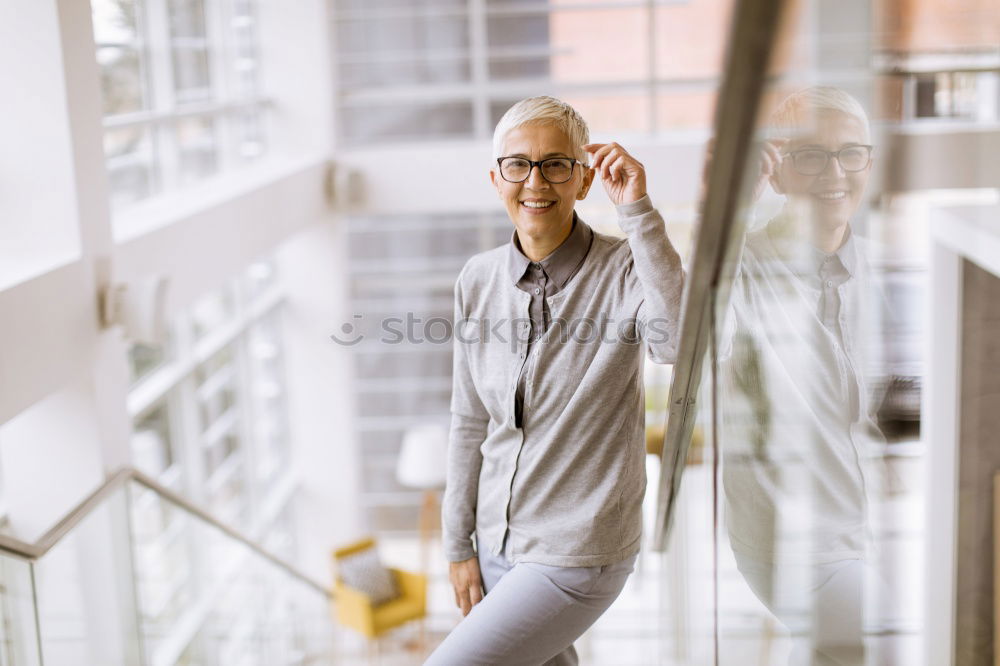 Similar – portrait of tattooed business woman