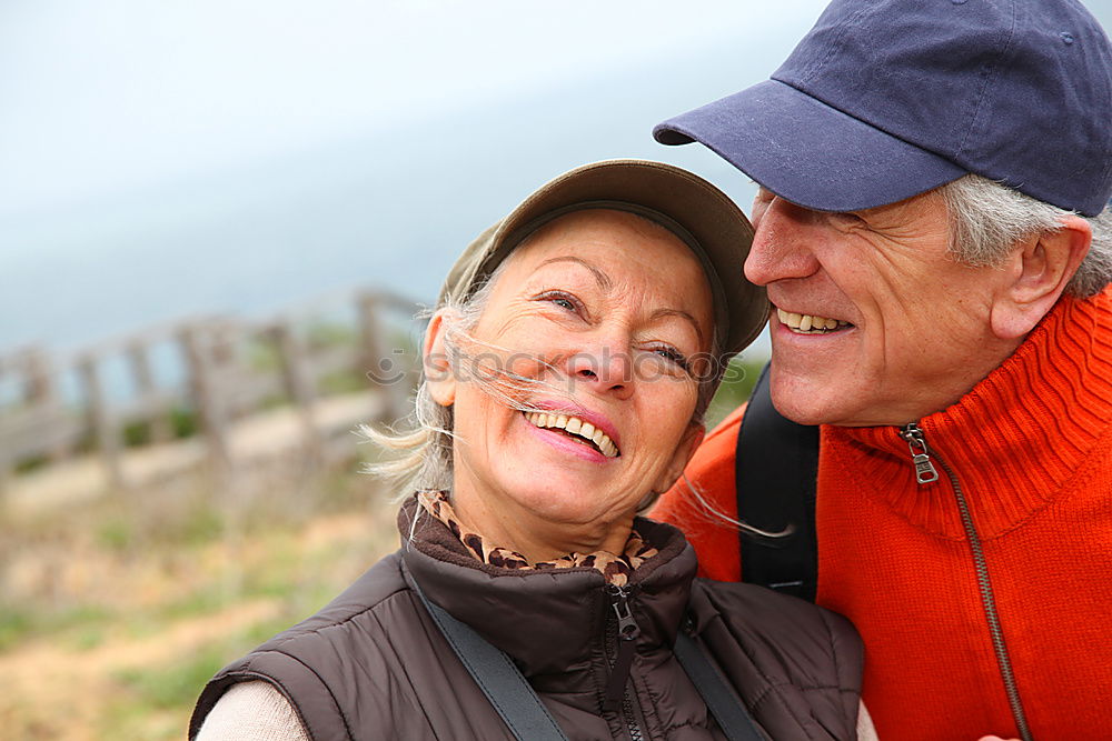 Similar – Image, Stock Photo fit of laughter Joy Happy