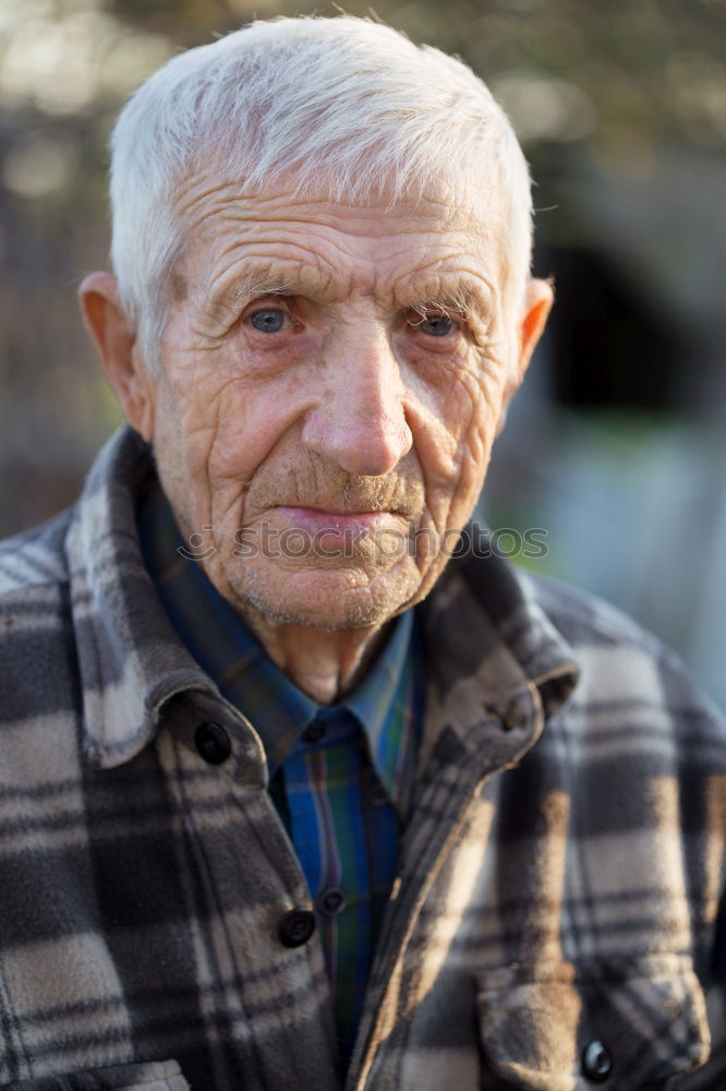 Similar – Portrait of a senior