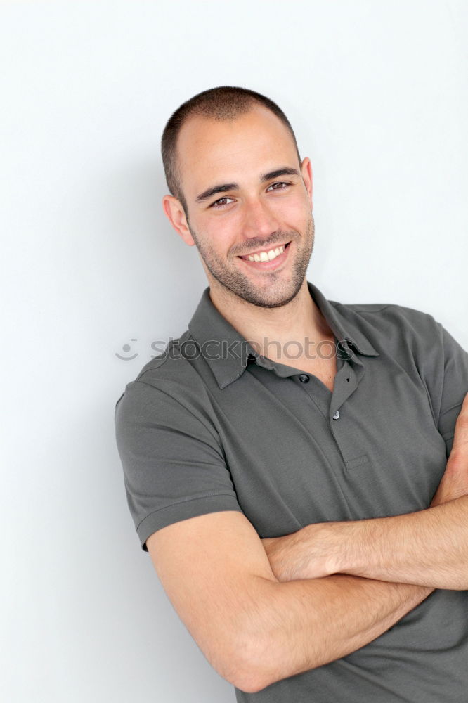 Similar – Image, Stock Photo Urban young man (96)