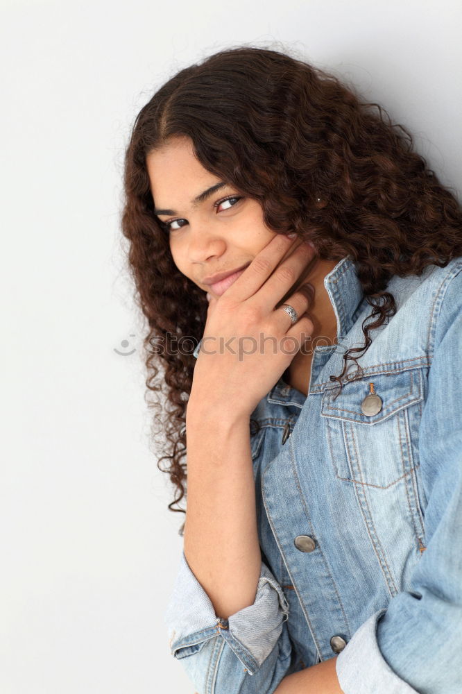 Similar – Image, Stock Photo smiling lady Woman Adults