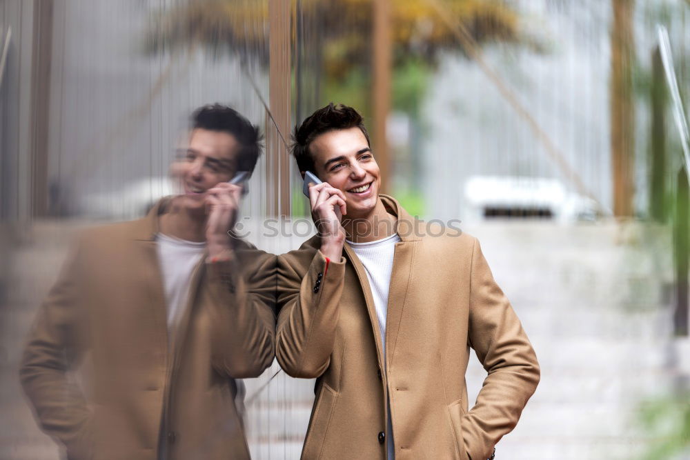 Similar – Cheerful man in sunglasses