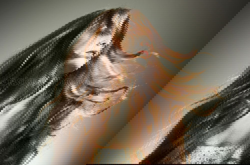 Image, Stock Photo little curl Beautiful
