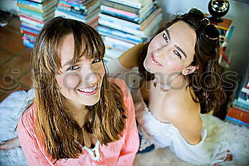 Similar – Image, Stock Photo deux Young woman