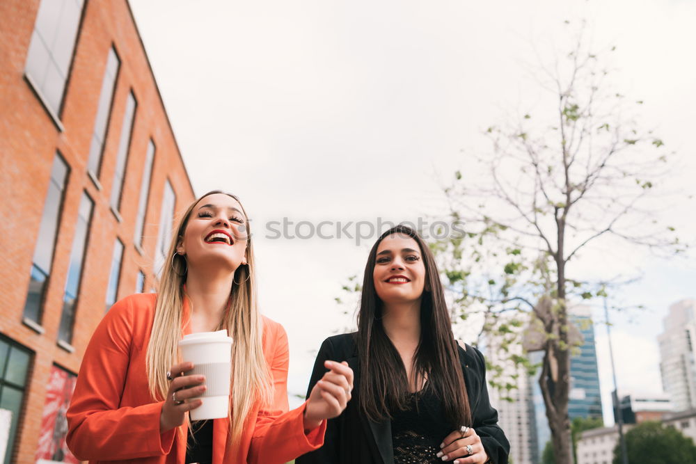 Similar – Teenager best friends eating ice cream together