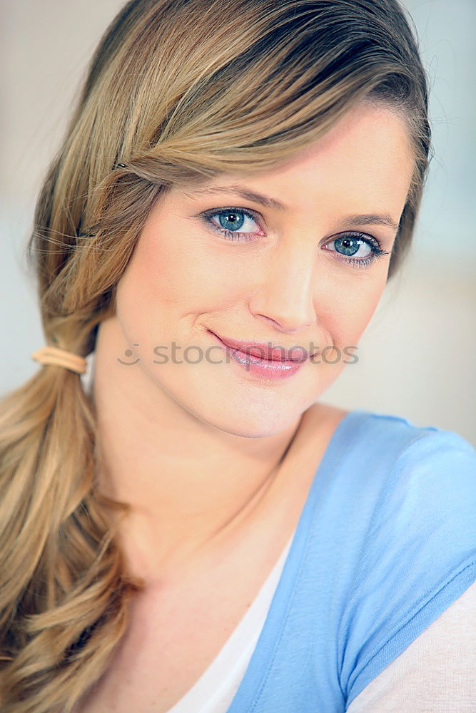 Similar – Image, Stock Photo portrait Feminine