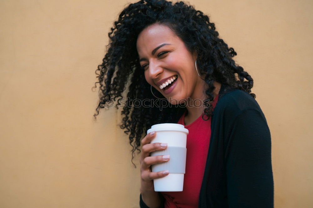 Similar – Image, Stock Photo Pretty Indian ethnic woman with cup