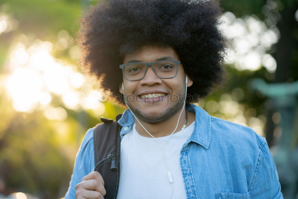 Similar – Stylish ethnic hipster man in trendy clothes