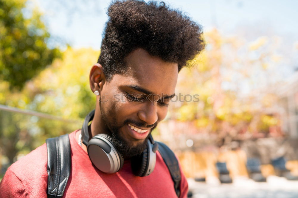 Similar – Image, Stock Photo Barber using grooming machine
