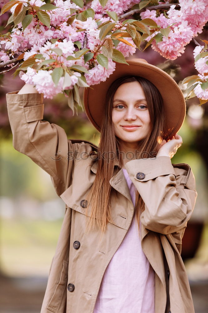 Similar – Image, Stock Photo Pretty brunette girl Style