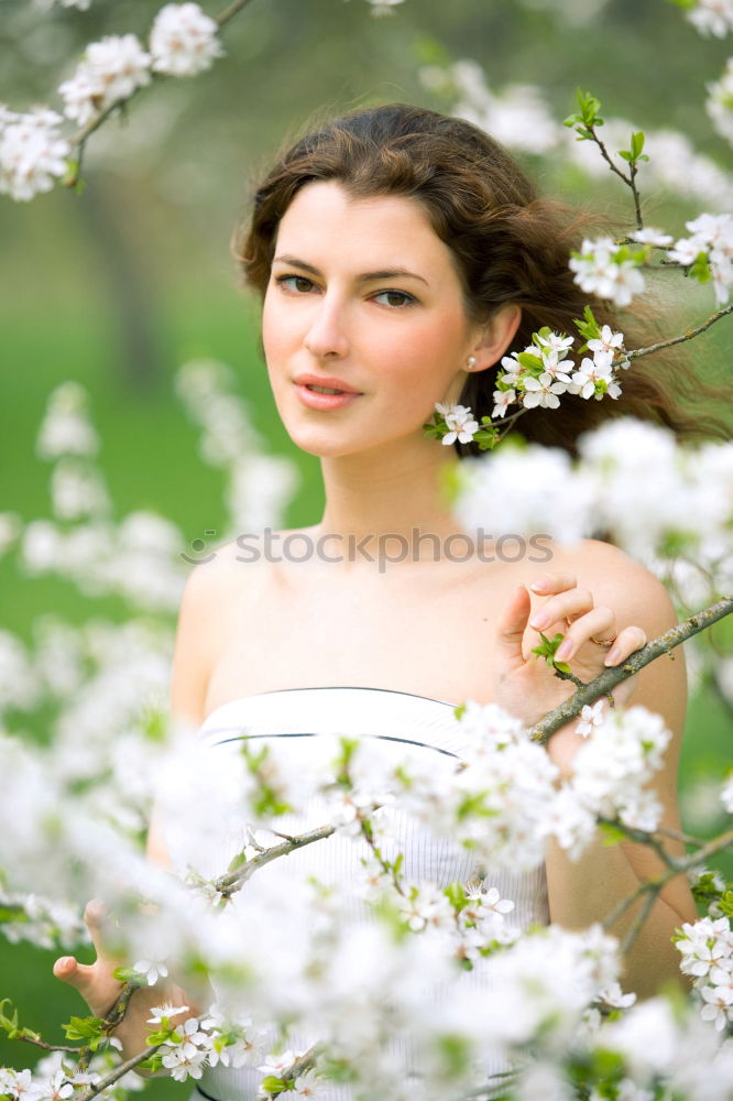 Similar – Image, Stock Photo green Feminine Young woman