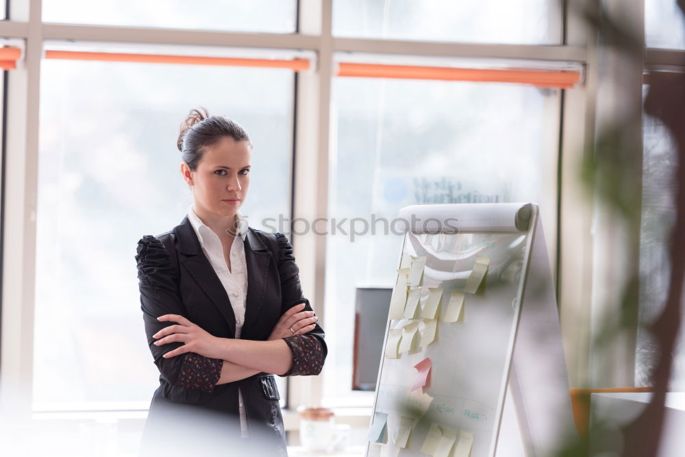 Similar – Image, Stock Photo young caucasian business woman texting a message on smartphone