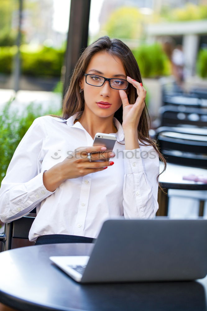 Similar – Image, Stock Photo Woman with mug at the window