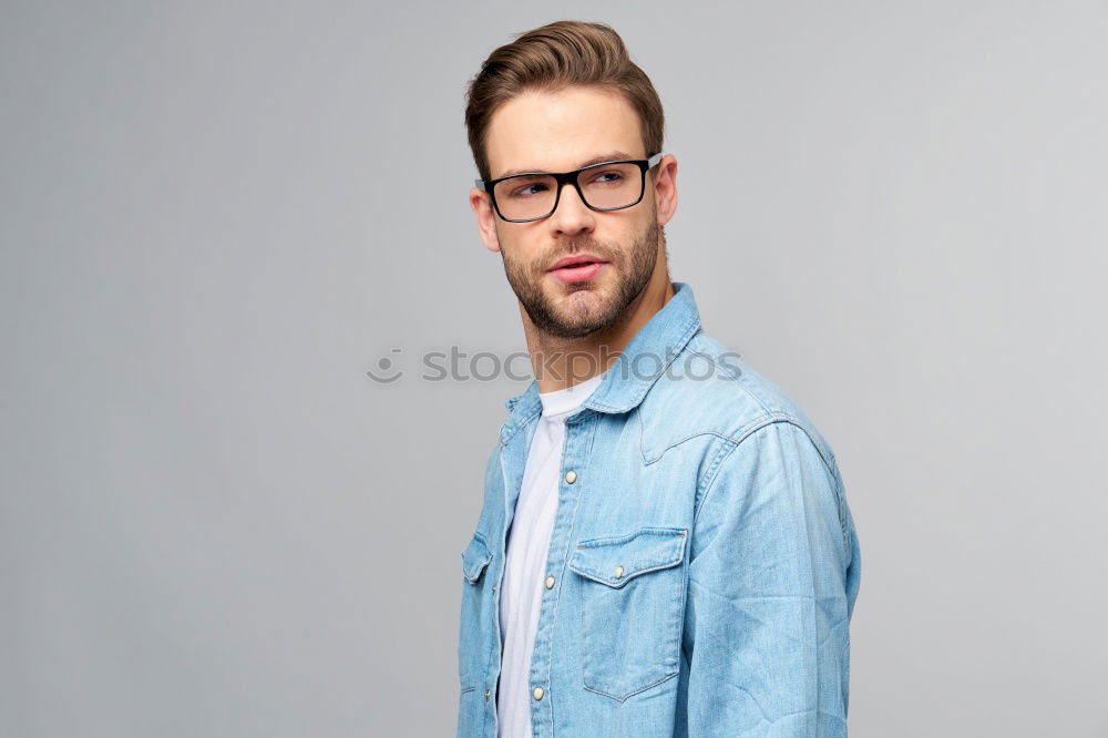 Similar – Image, Stock Photo Portrait 1 Masculine