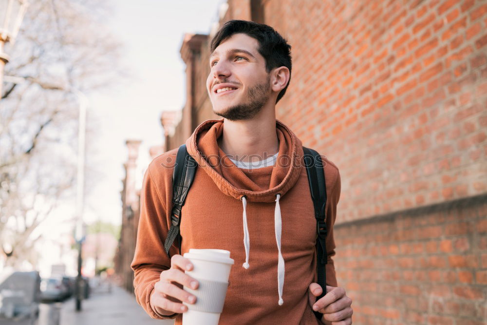 Similar – Image, Stock Photo Businessman in the Street.