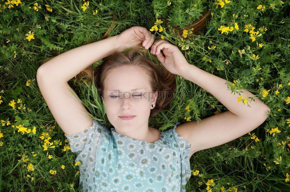 Similar – upside down portrait