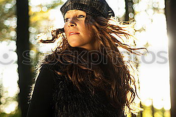 Similar – Image, Stock Photo Enjoy nature Feminine