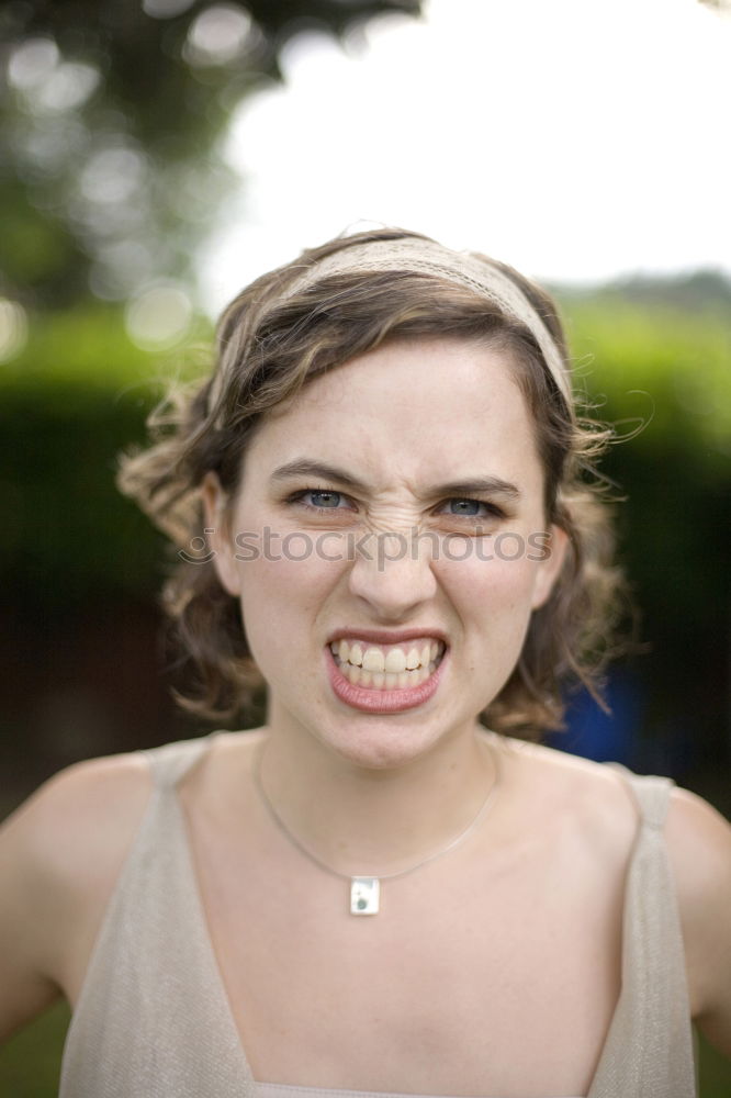 Similar – Image, Stock Photo young blonde woman with ponytail