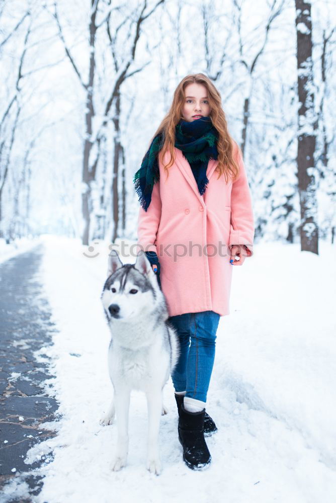 Similar – Image, Stock Photo mom with a cat Lifestyle