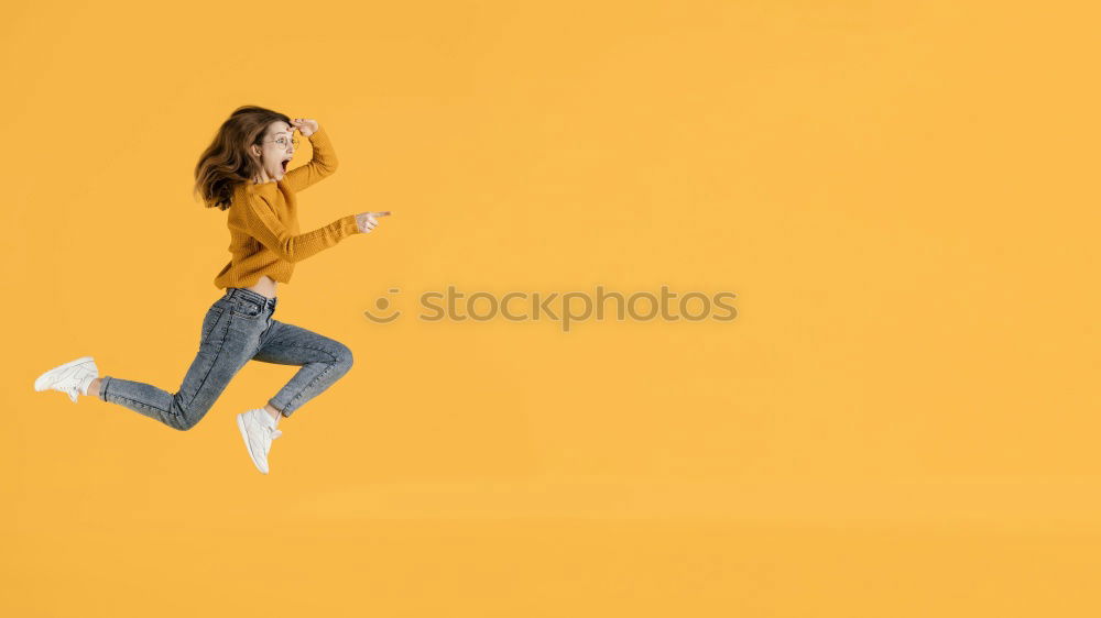 Similar – Image, Stock Photo Black woman with afro hair celebrating with confetti.