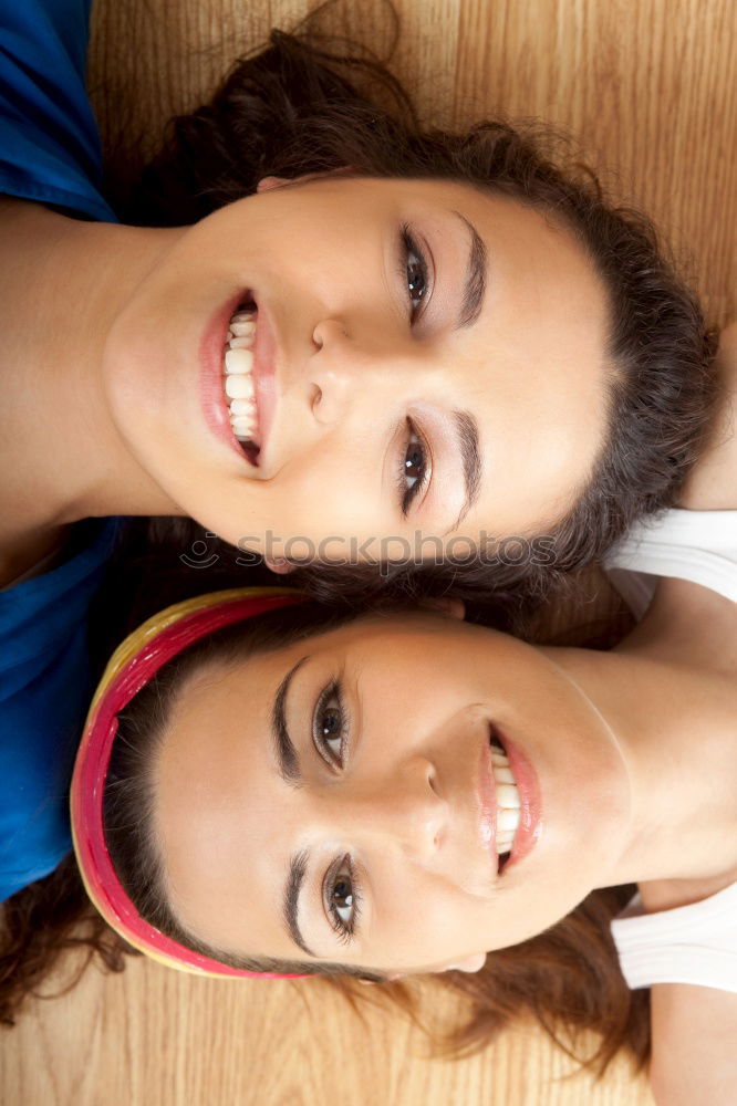 Image, Stock Photo Lovely brother and sister lying in bed at home. Concept of Brother And Sister Together Forever