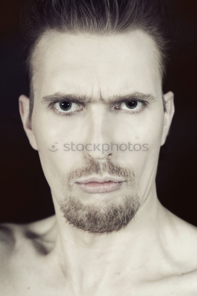 Similar – Image, Stock Photo For lack of models. (oder™: The beard must be removed.)