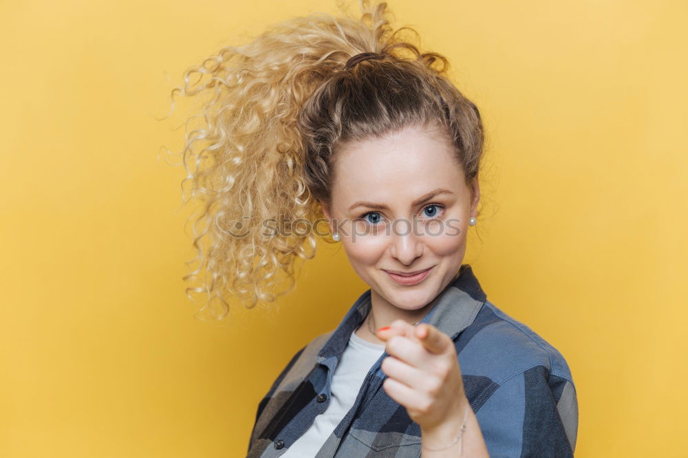 Similar – Young blonde girl with updo