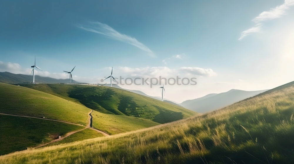 Similar – Image, Stock Photo A little man stands in the forest