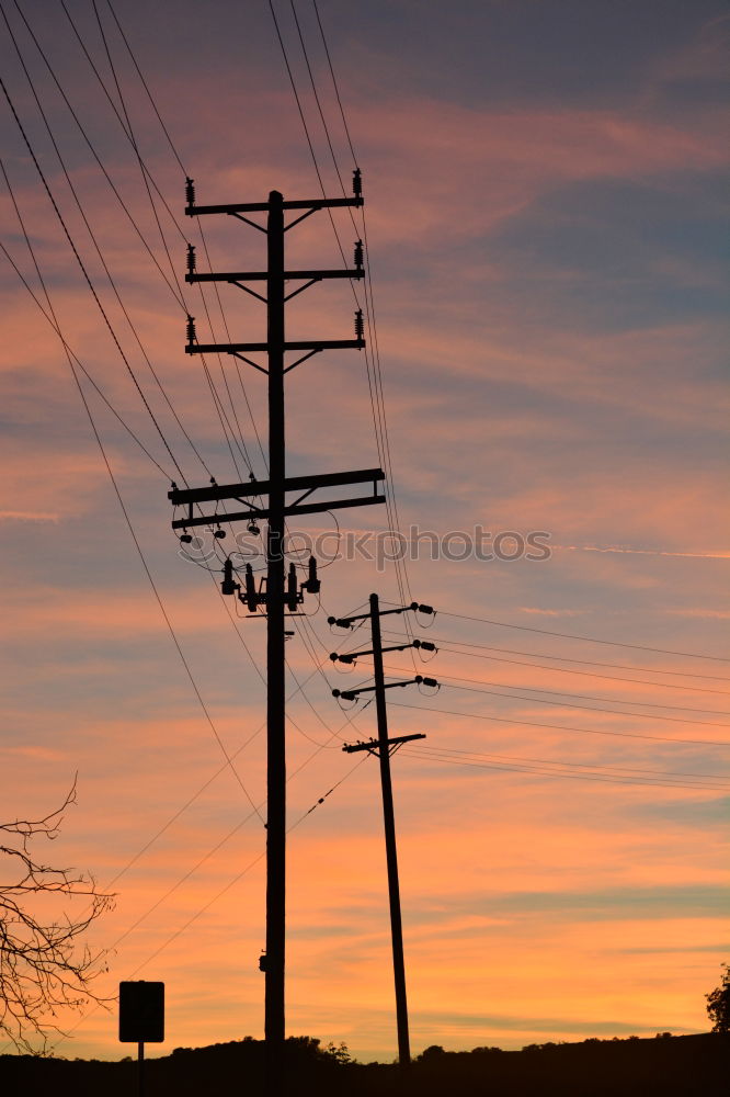 Similar – Image, Stock Photo industrialisation Cable