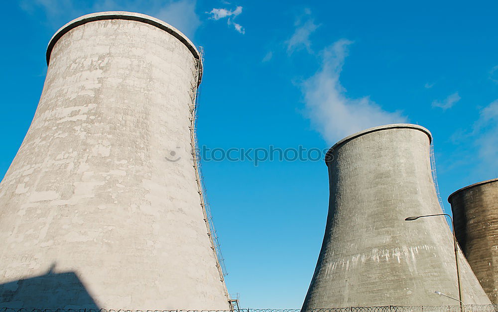 Similar – Image, Stock Photo Factory in autumn Autumn