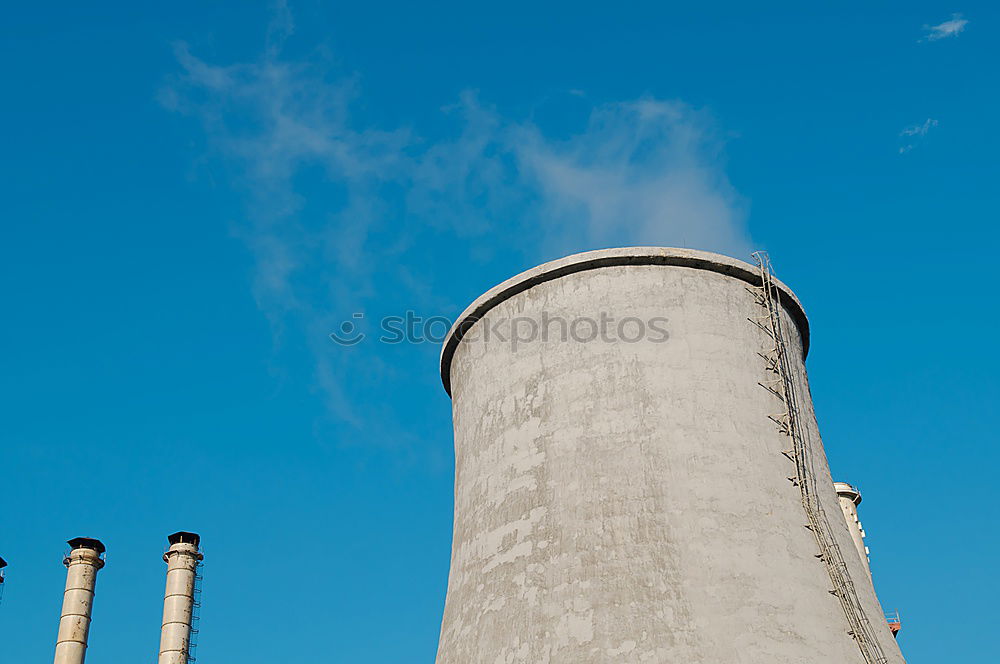 Similar – Image, Stock Photo Factory in autumn Autumn