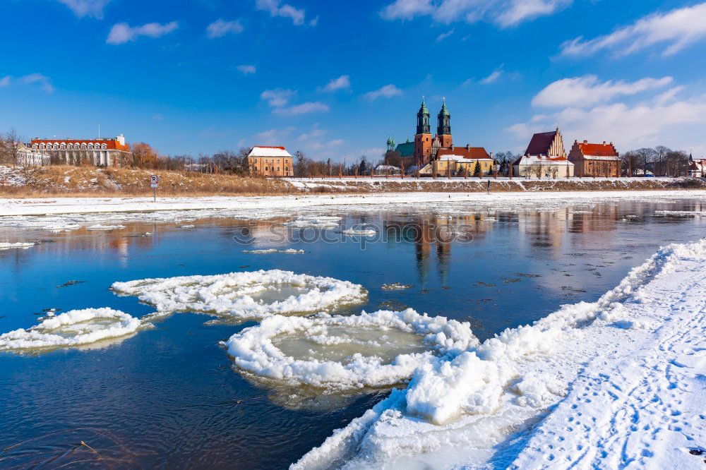 Similar – Icy times at the Oberbaum Bridge