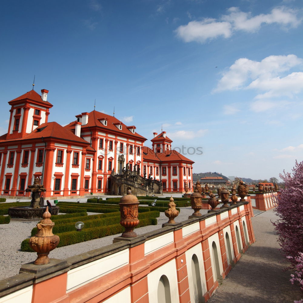 Similar – Image, Stock Photo Moritzburg Castle Hedge