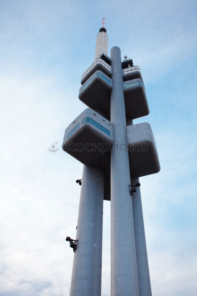 Similar – Rheinturm Düsseldorf Medienhafen