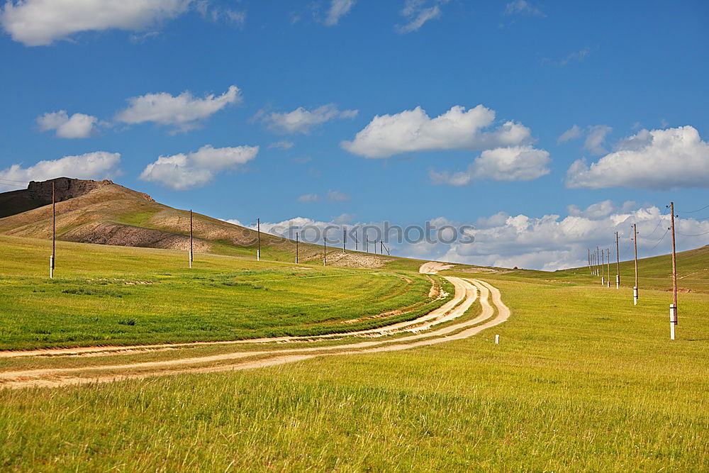 Similar – Image, Stock Photo Tracks in nowhere {N5}