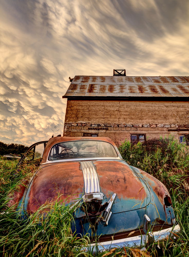 Image, Stock Photo rust bucket Environment