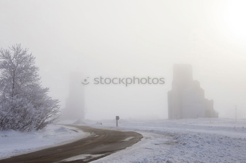 Similar – Image, Stock Photo Elbe in winter Sunrise