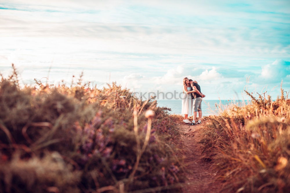 Similar – Man taking shot of island