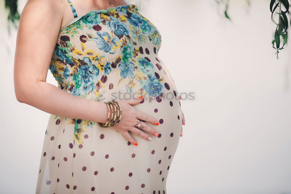 Similar – Image, Stock Photo BABYBAUCH Human being