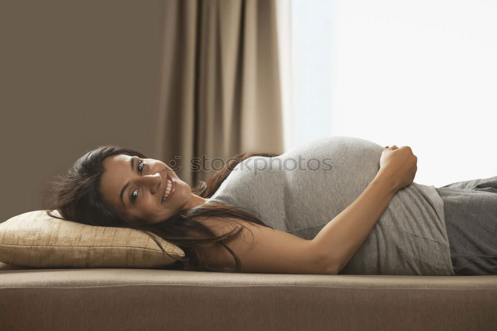 Similar – Image, Stock Photo Lovely Baiba expecting