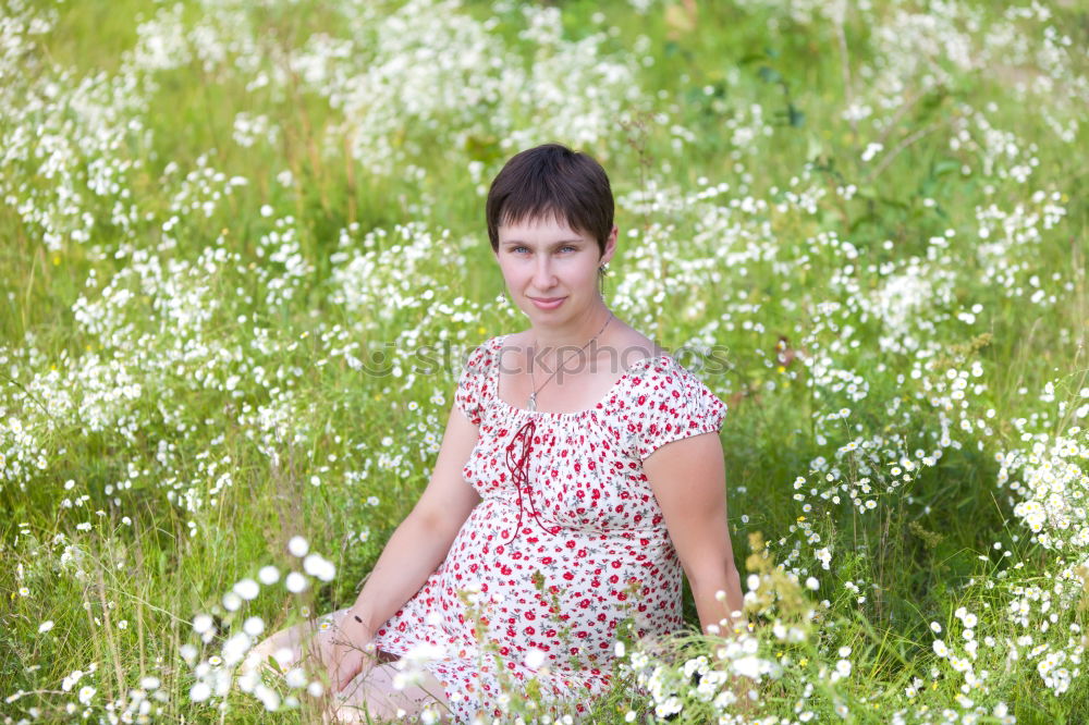 Similar – Carina . in the flower jungle