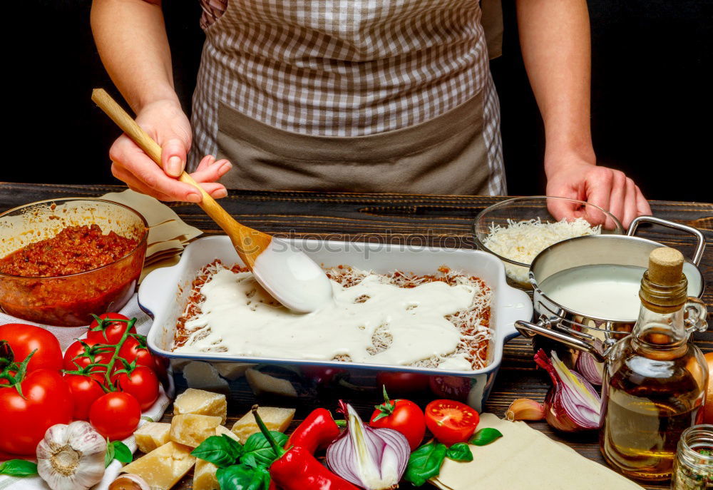 Similar – Image, Stock Photo a person cooking potatoes