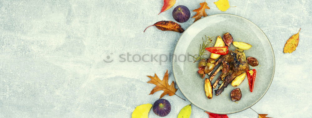 Similar – Image, Stock Photo Spring Table Decoration with Plate, Cutlery and Hyacinths