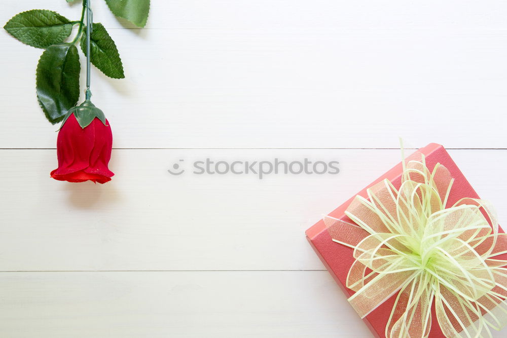 Similar – Image, Stock Photo Gift packaging objects with flowers