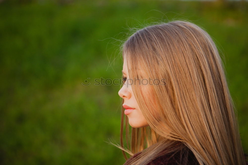 Similar – Image, Stock Photo . Feminine Young woman