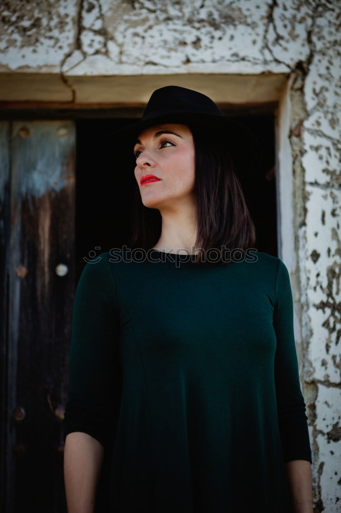 Similar – Image, Stock Photo Pretty brunette woman