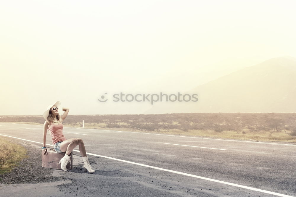 Similar – Image, Stock Photo Friends cheering and dancing in sunset