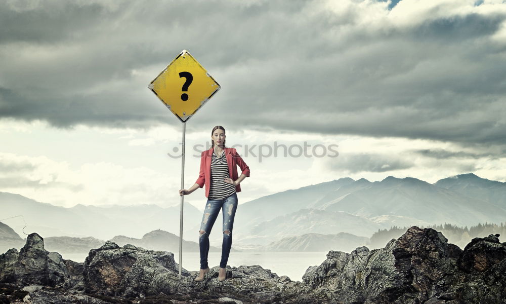 Similar – Image, Stock Photo Signpost at the Timmelsjoch | E5